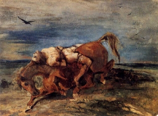 Описание: Файл:Eugène Delacroix mazeppa.jpg
